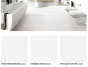 ISO13006 Antibacterial Full Body Porcelain Tiles White Mould Living Room 9.5mm