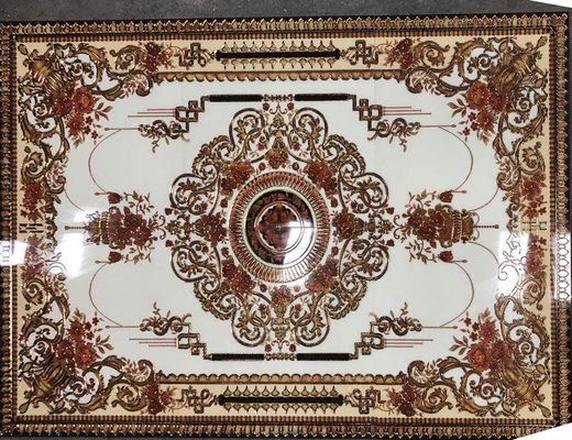 Buy 600x600mm White Carrara Crystal Polished Porcelain Tile online manufacture