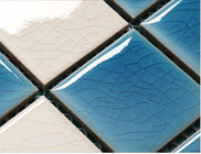 0.77kg 303x303mm Swimming Pool Mosaic Tiles Crack Glazed Decorative Alkali Proof