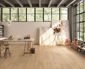 36Kgs/Box 250x1500mm Wood Floor Tiles , 9.5mm Thick Interior Wall Tile Glazed Porcelain