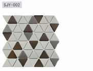 100Sqm 6mm Decorative Mosaic Tiles Metal Glazed Full Body Dark Color 310.5x308mm