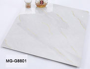 80x80cm SASO Gold Colour Floor Tiles White Porcelain Glazed Decoration Carrara CIQ