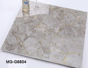 3pcs/ctn SGS Gold Colour Floor Tiles Glazed Full Body Marble 800x800mm
