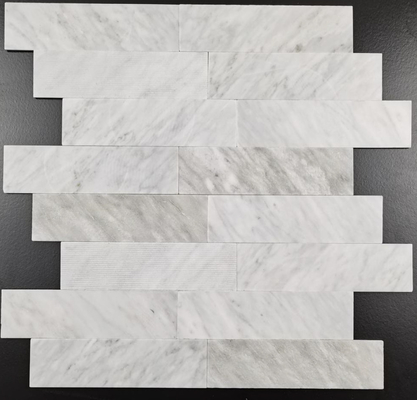 Buy AAA Grade 30x30cm White Mosaic Wall Tiles For Spa Center online manufacture