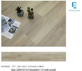 ISO13006 4.0MM Click Wooden Oak LVT SPC Flooring For Commercial