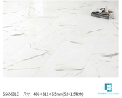 Click Spc Carrara Marble Vinyl Flooring Antislip Interlocking