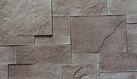 Orange Beige Artificial Cultured Stone Brick Cement Castle Stone