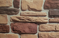 AAA Grade Mixed Color Artificial Cultured Stone Reinforced Light Weight Concrete