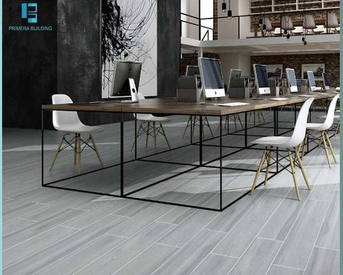 Buy 200x1200mm Grey Full Body Wooden Porcelain Tiles online manufacture