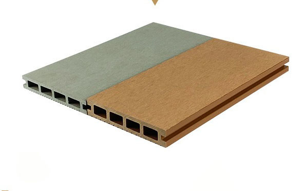 Terrace Anti - Corrosion Plastic Wood Floor Panel 140x25mm Courtyard Plank Green Wood Plastic Board