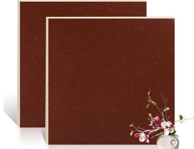 800x800mm 100m2 Polished Porcelain Tiles India Pure Red Grade AAA 9.5mm