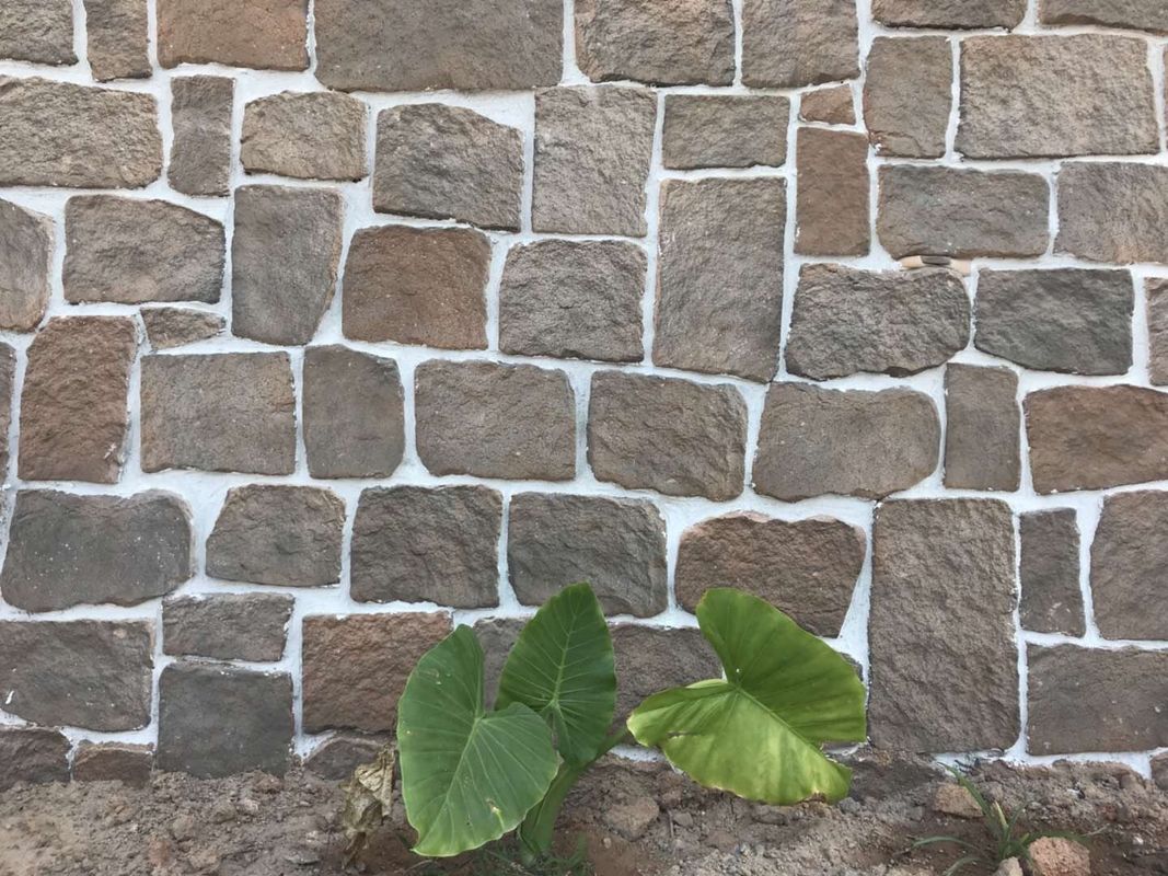 14mm SGS Cultured Stone Brick Decorative For Garden Wall Landscaping