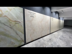 Polished Glazed Tiles pink 900x1800x9mm for indoor floor design and living room