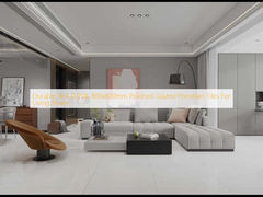 Durable W.A 0.05% 800x800mm Polished Glazed Porcelain Tiles For Living Room