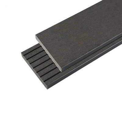 Wood Plastic Composite Exterior Fence Panel Wall For Building Engineering WPC Inside Board 71x21mm Gray Plank