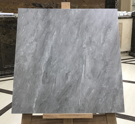 Antibacterial Matte Glazed 400x400mm Marble Look Ceramic Rustic Floor Tile For Living Room And gray Decorative Tiles For Bedroom