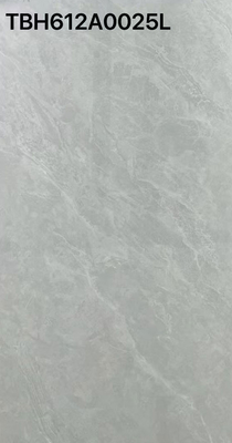 Gray Polished Glazed Tiles 600x1200mm Carrara Ceramic