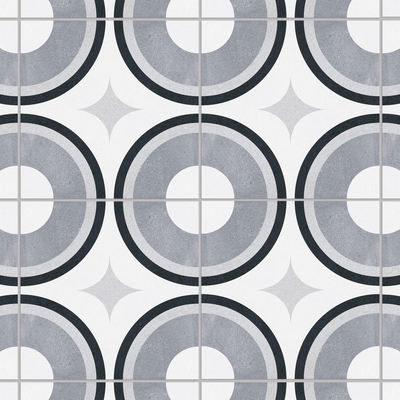 Gray Elegant 250x250mm Ceramic Rustic Tile For Kitchen And Durable Wall Tile For Bathroom