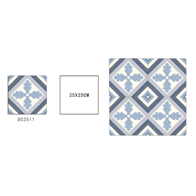 Wear-Resistant 250x250mm Floor Tile For Kitchen And durable Ceramic Rustic Tiles For Living Room