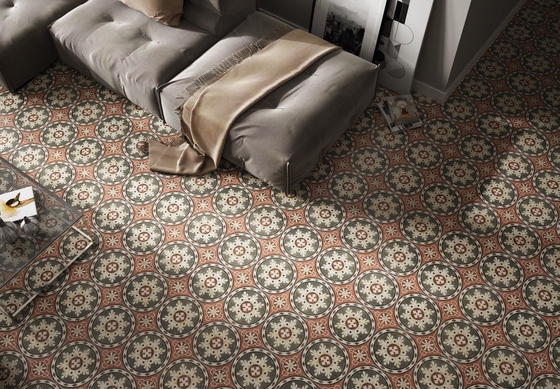 Retro 250x250mm Ceramic Rustic Tiles For Kitchen And Eco-Friendly Wall Tile For Bathroom