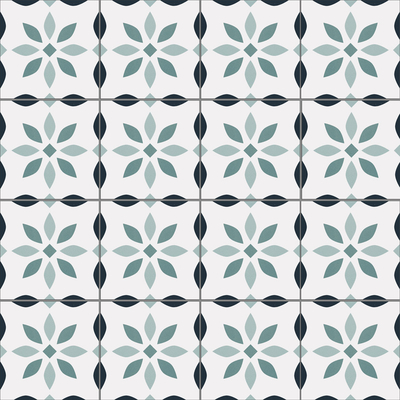 Light Green Ceramic Rustic Tile 250x250mm for Indoor Floor