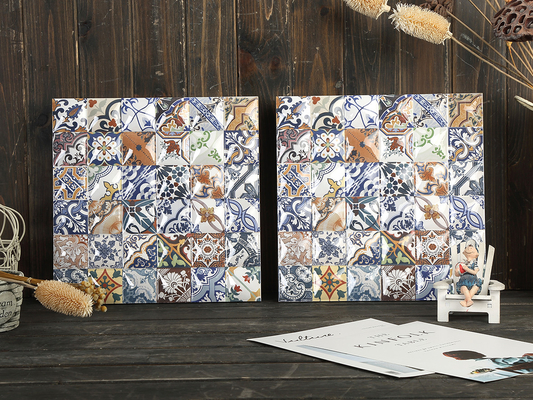 Firebrick 300x300mm Floor Tile For Bathroom And Durable Wall Ceramic Rustic Tiles For Hotel