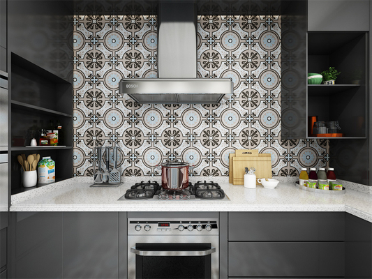 Antibacterial Ceramic Rustic Tiles For Kitchen And Non-Slip 200x200mm Wall Tile For Bathroom