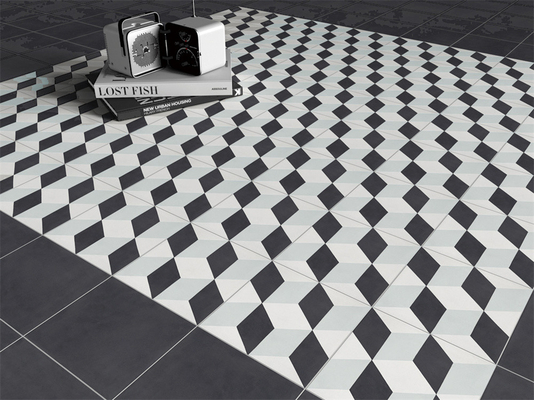 Scratch-Resistant 200x200mm Wall And Floor Tiles For Living Room And Non-Slip Ceramic Rustic Tiles For project