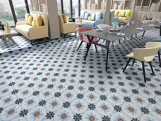 Scratch-Resistant Gray 20x20cm Retro Indoor Wall And Floor Ceramic Rustic Tiles For Living Room And Dining Room