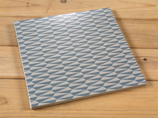 Blue Encaustic 200x200mm Indoor Floor Ceramic Rustic Tile For Office And Wall Tiles For Restaurant