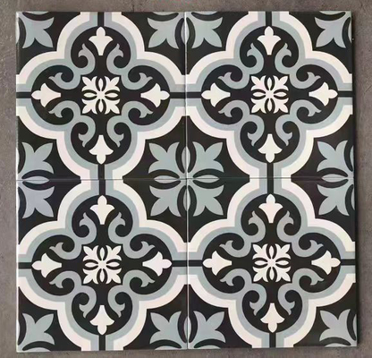 Firebrick Indoor Ceramic Tiles For Living Room And 200x200mm Wall Tile For Kitchen Gray