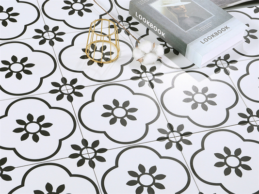 Wear-Resistant 200x200mm Grade AAA Floor And Indoor Wall Floret Ceramic Rustic Tile For Bathroom And Living Room