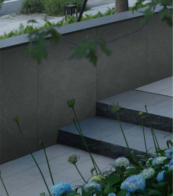 Antibacterial 120x60cm Gray Sandstone Curtain Wall Thick Tile Non-Slip For Building And Project