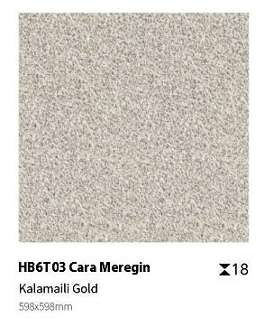 600x600mm Grey Yellow Clay Outdoor Stone Tile 18mm Thick
