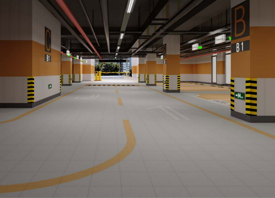 600x600mm Non-Slip Porcelain Paving Tile for Parking Lots