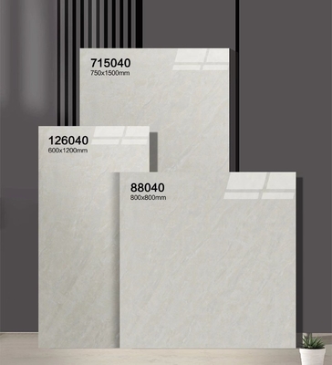 Durable Floor Tile And Gray Anti-Slip 750x1500mm Polished Glazed Porcelain Tiles For Bedroom And Office