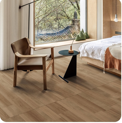 Wood Look Porcelain Tile 600x1200mm Brown Waterproof Anti-Slip