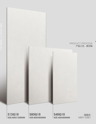 Acid-Resistance Indoor Wall 1200x600mm Modern Soft Glazed Porcelain Tiles For Balcony