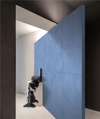 Blue 1200x600mm Moisture-Proof SGS Inside Wall Soft Glazed Porcelain Tiles For Shopping Mall