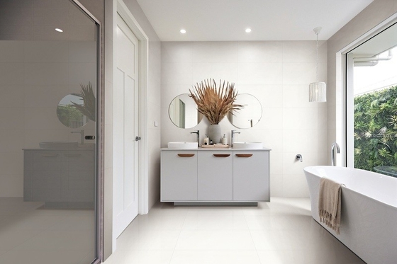 400x800mm White Durable Antique Inside Wall Glazed Ceramic Tile For Bathroom And Office