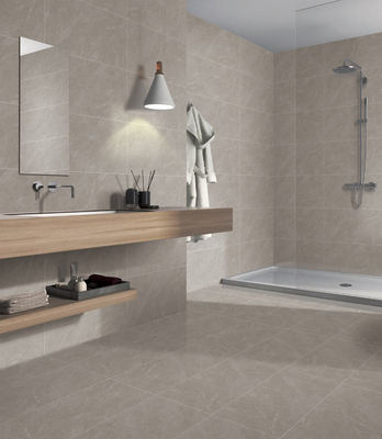 Restaurant 400x800mm Gray Inside Wall Modern Tiles Soft Glazed Ceramic Tile
