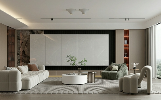 Eco-Friendly Tiles 900x1800x9mm Antibacterial Inside Wall Porcelain Glazed Polished Floor Tile For Living Room And Bedroom