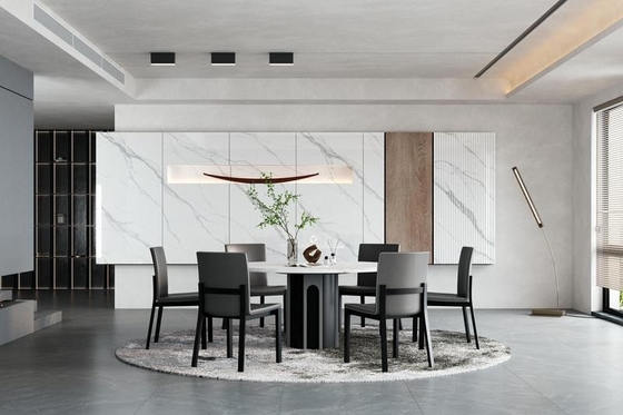 Carrara White 900x1800x9mm Polished Porcelain Glazed Tiles Interior Floor And Wall Flooring For Living Room