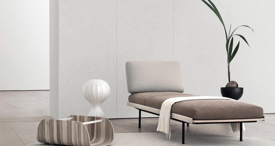 Light Gray 400x1200mm Porcelain Glazed Tiles for Indoor Walls