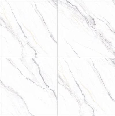 Firebrick White Polished Sintered Stone Slabs 1200x1200mm For Bathroom and Renovation