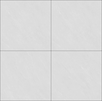 Light Gray 800x800mm Marble Polished Glazed Porcelain Tiles For Balcony Acid-resistance