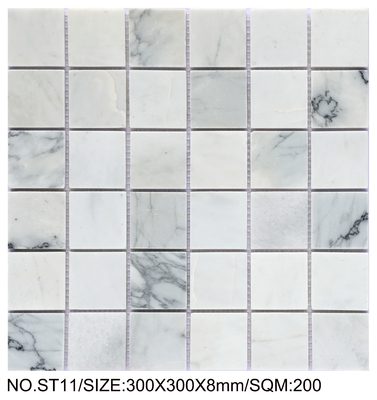 Stylish 300x300mm Natural Stone Mosaic For Living Room and Balcony