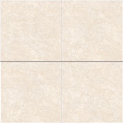 Light Yellow Marble 800x800mm Non-slip Polished Glazed Porcelain Tiles For Office