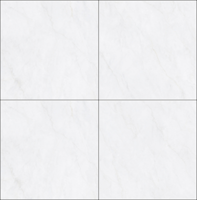 Grade AAA Marble 800x800mm Light Gray Polished Glazed Porcelain Tiles For Apartment Stunning