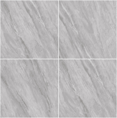 Elegant and Non-slip Gray Marble 800x800mm Polished Glazed Porcelain Tiles For Hotel